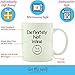 Got Me Tipsy Definitely Not Wine Funny Coffee Mug - Birthday Gift Idea for Her, Mother's Day Gift for Mom - 11-Ounce, Ceramic