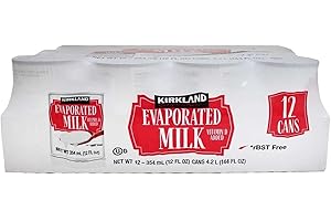 Kirkland Signature Evaporated Milk, 12 Fluid Ounce (12 Count)