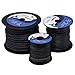 emma kites Black 1.8mm UHMWPE Braided Cord Spliceable Utility Cord DIY Leash Tent Tarp Guyline Hammock Ridgeline Whoopie Sling Bear Bagging for Camping Backpacking Survival Boating 100Ft 900Lb