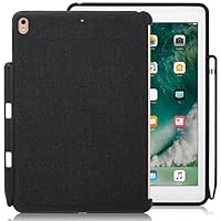 KHOMO - iPad Pro 10.5 Inch & iPad Air 3 2019 Charcoal Gray Color Case With Pen Holder - Companion Cover - Perfect match for Apple Smart keyboard and Cover