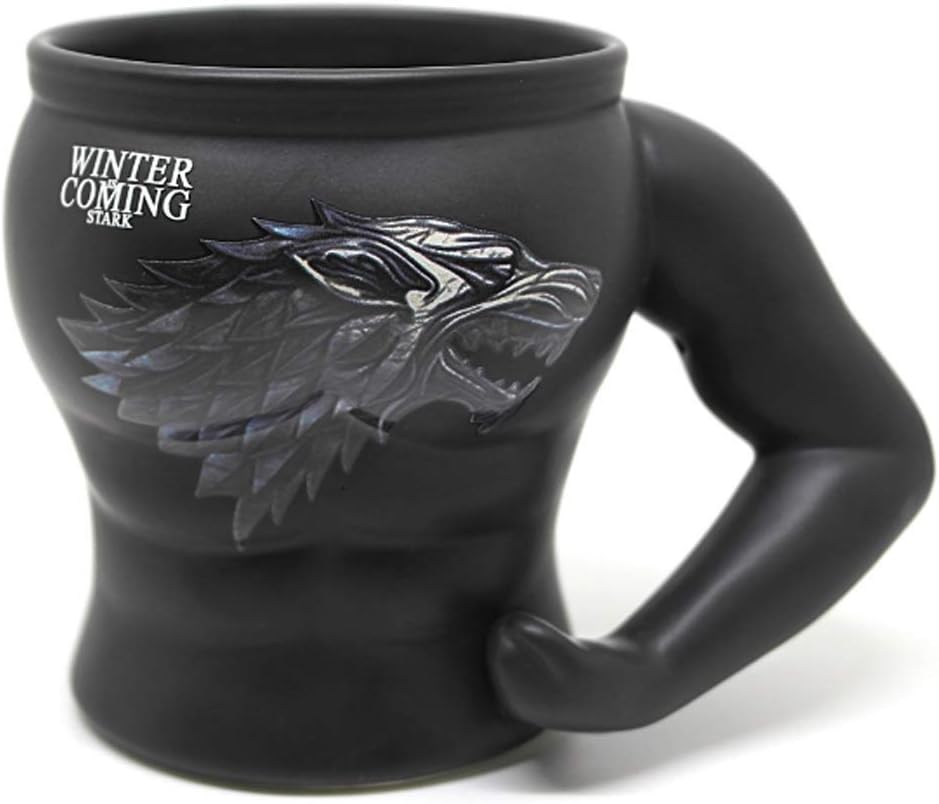 Zesta Ceramic Tea And Coffee Mug - 1 Piece, Black, 400 ml