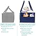 MI RISINGSTAR Baby Diaper Caddy Organizer for Changing Table - Large Portable Nursery Storage Bin for Diapers and Baby Essentials - Baby Shower Gift for Boy or Girl