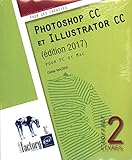 Image de Photoshop CC et Illustrator CC (édition 2017) - Coffret de 2 livres
