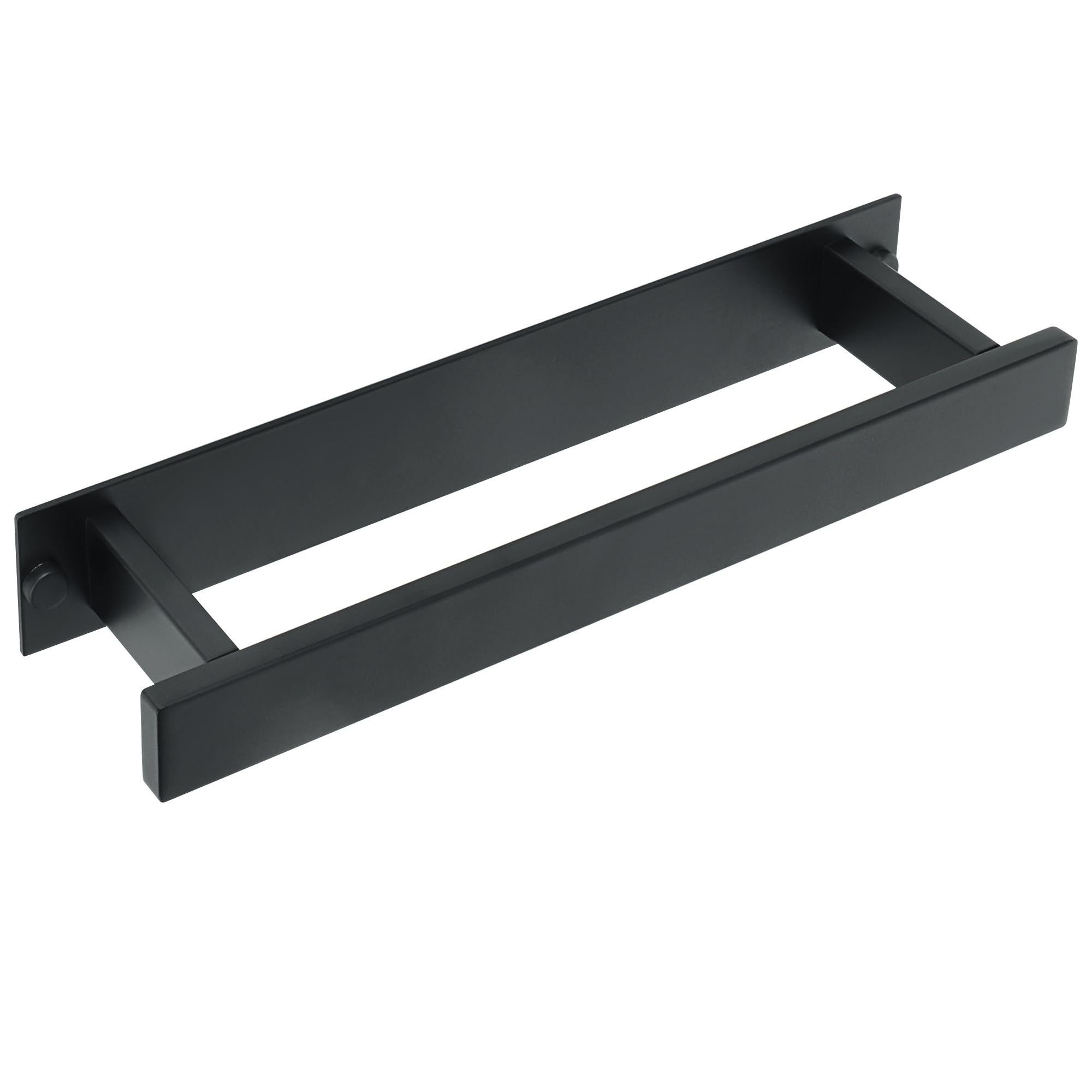 Photo 1 of Alise Bathroom Towel Bar, 12 Inch Matte Black Towel Racks for Bathroom and Lavatory, SUS304 Stainless Steel Hand Towel Holder Towel Rail,Wall Mount with Self-Adhesive or Screw-in,GJZ5030-B