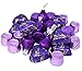 Purple Candy Chocolate Assortment - Rolo, Reese's, Kisses, Hershey's Hearts Candy - Purple Foils, Bulk Candy, 3Lbs