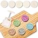 Mooncake Mold Cookie Stamps 125g, Mid-Autumn Festival Hand Pressure Moon Cake Maker DIY Dessert Mold