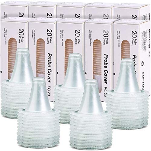 300 PACK Disposable Ear Thermometer Probe Covers Refill Lens Filters for All Braun Models and Digital Thermometers