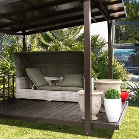 Cubrir pergola con policarbonato 【2020】🥉 | Las mejores pérgolas del