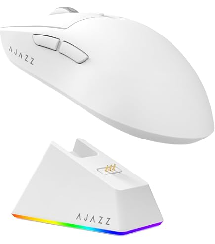 Amazon.com: AJAZZ AJ200P Wireless Gaming Mouse, Tri-Mode Bluetooth