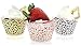 Lace Cupcake Wrappers, Laser Cut (Pink, 100 Pack)