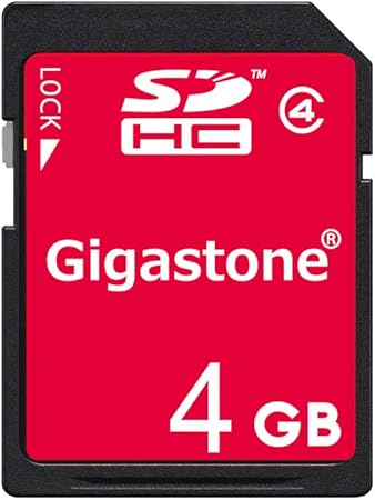 Amazon Com Gigastone 4gb Sd Card Sdhc Class 4 Memory Card For Photo Video Music Voice File Dslr Camera Dsc Camcorder Recorder Playback Pc Mac Pos Computers Accessories