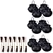 Fun Express 12 mini cauldrons + 12 broom pens Harry Potter party or Halloween Party set!