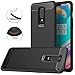 Oneplus 6 Case, Dretal Carbon Fiber Shock Resistant Brushed Texture Soft TPU Phone case Anti-fingerprint Flexible Full-body Protective Cover For Oneplus 6 (6.3