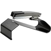 Bostitch Office No-Jam Booklet Stapler, 20 Sheets, No-Jam Technology, Black (B440SB)