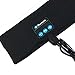 Touchshop Bluetooth Music Headband Outdoor Wireless Sweatband with Wireless Headphones Speakers & Microphone Hands Free for Gym Exercise Running Yoga Camping Skating (Black)