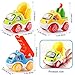 Amy&Benton Toy Cars for 3 Year Old Toddlers Boys Baby Car Toys Pull Back Cars First Birthday Gift Toys Pull Back Construction Vehicle Cars for Boys 3 Year Old