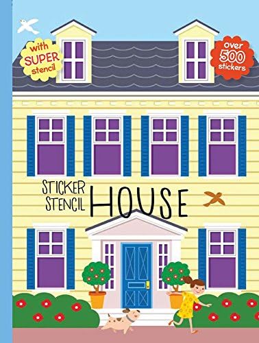 Sticker Stencil House (Create Your Own World)