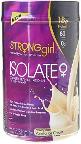 Strong Girl 907 g Vanilla Ice Cream Isolate by Strong Girl