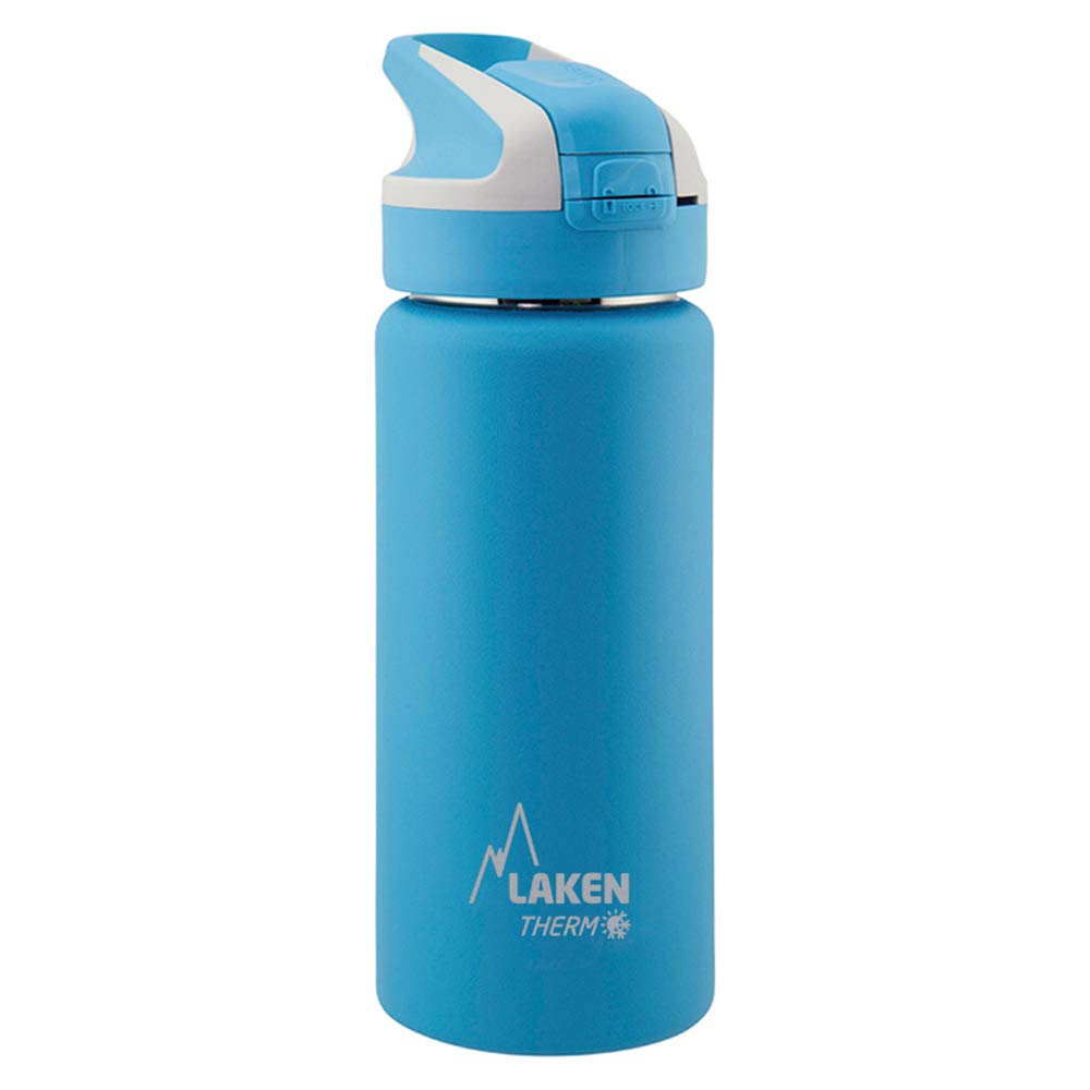 Laken Unisex - Adult Thermos TS5AC Thermos Flask, Light Blue, 18/8-0.50 L