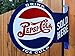 Pepsi Cola Sold Here Double Sided Vintage Style Flange Sign