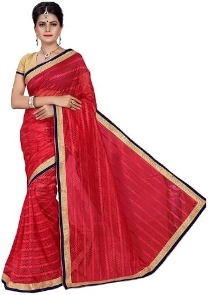 amazon red colour sarees