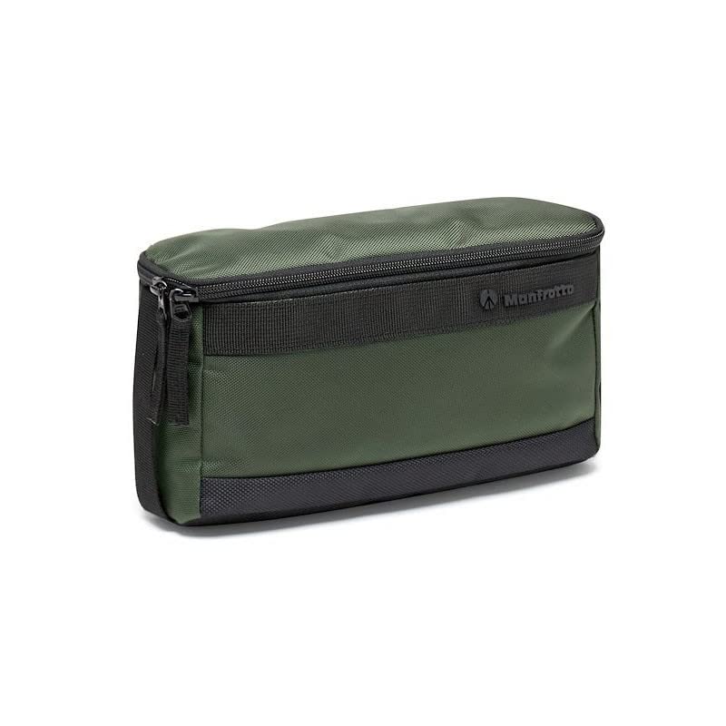 Manfrotto Street Organiser for Photography Accessories, Camera Bag for Organsing Camera Accessories, Compact Organiser, Colour Green