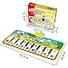 Musical Piano Mat, Keyboard Play Mat Portable Musical Blanket With 8 Animal Sounds Dance Mat Educational Toy Gift for Kids Toddler Girls Boys