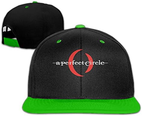 NADAKI A Perfect Circle Band Logo Unisex Adjustable Hip-hop Baseball Cap KellyGreen