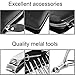 Manicure Set for Men – Pedicure Kit for Women – Manicure Kit stainless steel – Pedicure Tools with a leather case – Professional pedicure set – Mens Manicure Tools Black