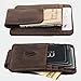 Money Clip Wallet, Card Holder, Keychain Bottle Openers, Slim Front Pocket, Brown