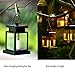 Hanging Solar Lights - Sunklly Waterproof LED Outdoor Candle Lantern Decorated in Garden Patio Deck (Yellow Light, Pack of 1)
