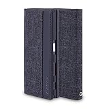 Sony Xperia XZ case, Getron Canvas plus PU Leather Flip Wallet Case [ Kick-stand ] [ Card / Cash Slot ] with Rubberized PC Cover for Sony Xperia XZ (F8331) / Sony Xperia XR– Black