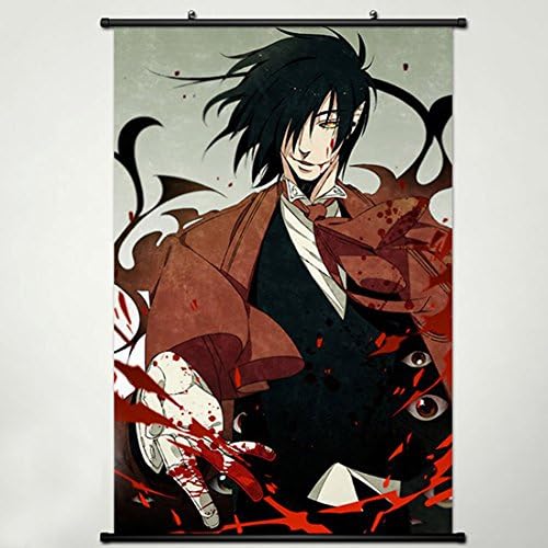 Wall Scroll Poster Fabric Painting For Anime Hellsing Alucard 021 S