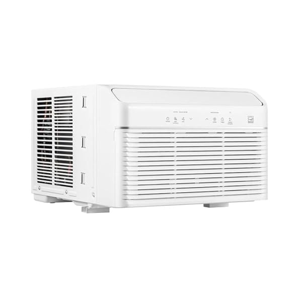 MIDEA 12,000 BTU DOE SMARTCOOL INVERTER WINDOW AIR CONDITIONER WITH REMOTE CONTROL, COOLS SPACES UP TO 550 SQ. FT., ALEXA & GOOGLE HOME COMPATIBLE, 3-IN-1 COMFORT MAW12V1YWT-S
