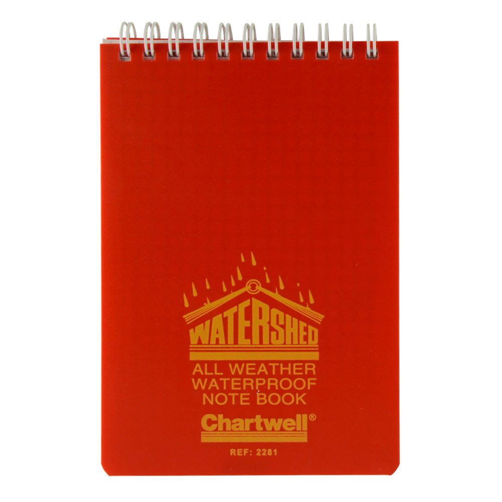 Exacompta - Ref 2281Z - Chartwell Watershed' All-Weather Waterproof Pocket Notepad (50 Pages) - 156 x 101mm in Size, Squared Rulings - Suitable for Use in Wet Conditions
