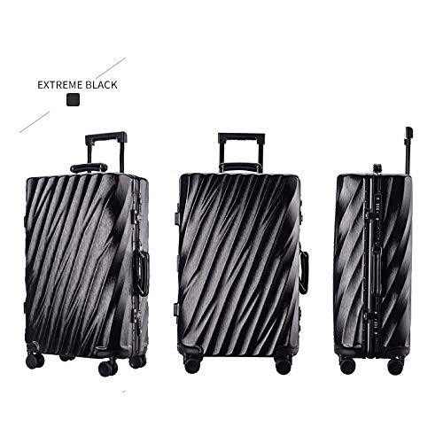 Aluminum Suitcase Travel Box Luggage Csase Spinner Wheels Carry on