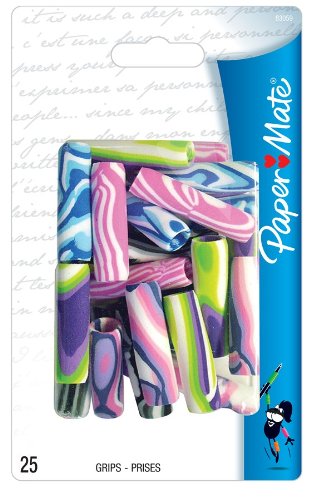 Paper Mate Foohy Assorted Swirl Pencil Grips (83059SW)