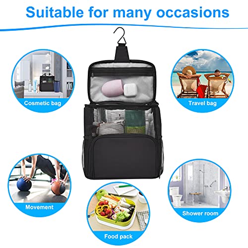 Conliga Portable Shower Caddy ， (Updated Version, Full Size Bottle