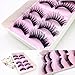 Big sale!False Eyelashes,BeautyVan Fashion 5 Pairs Fashion Natural Handmade Long False Black Makeup Eyelashes