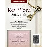 The Hebrew-Greek Key Word Study Bible: CSB Edition, Black Genuine (Key Word Study Bibles)