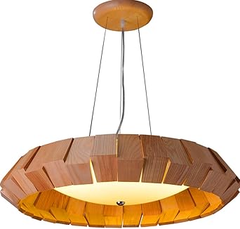 William 337 Leuchter LED Massivholz-Leuchter - Restaurant Bar