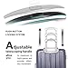 Coolife Luggage Expandable Suitcase 3 Piece Set with TSA Lock with Computer Pocket