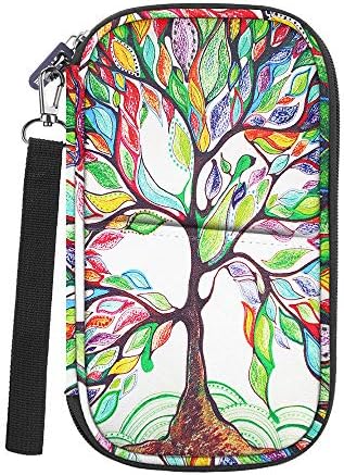Family Passport Holder, Fintie RFID Blocking Zipper Case Document Organizer, Love Tree 1 Family Passport Holder, Fintie RFID Blocking Zipper Case Document Organizer, Love Tree