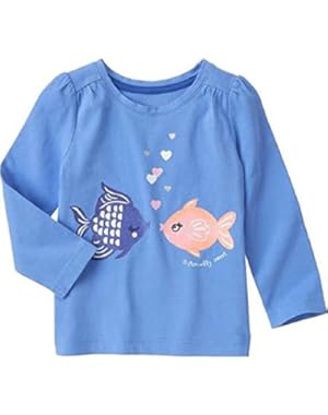 Baby Girl's O-fish-ally Sweet Tee