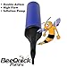 Ridgeline BeeFast 40 LPM Double Action Hand Pump Inflator for Yoga, Gym, and Exercise Balls