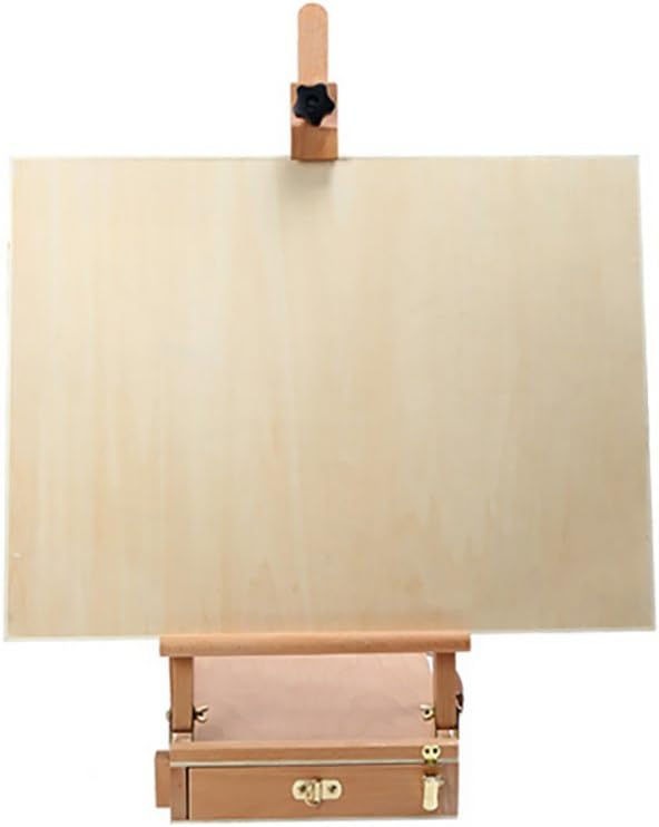painting easel Solid wood painting box desktop portable beech box painting frame painting toolbox easels for art
