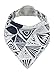 Opalik Baby Bandana Drool Bibs & Burp Cloths | Modern Unisex 6-piece Premium Newborn & Baby Shower Gift Set Boys/Girls | 100% Certified Organic Cotton Front | Drooling Teething Dribble | Biberonia Set
