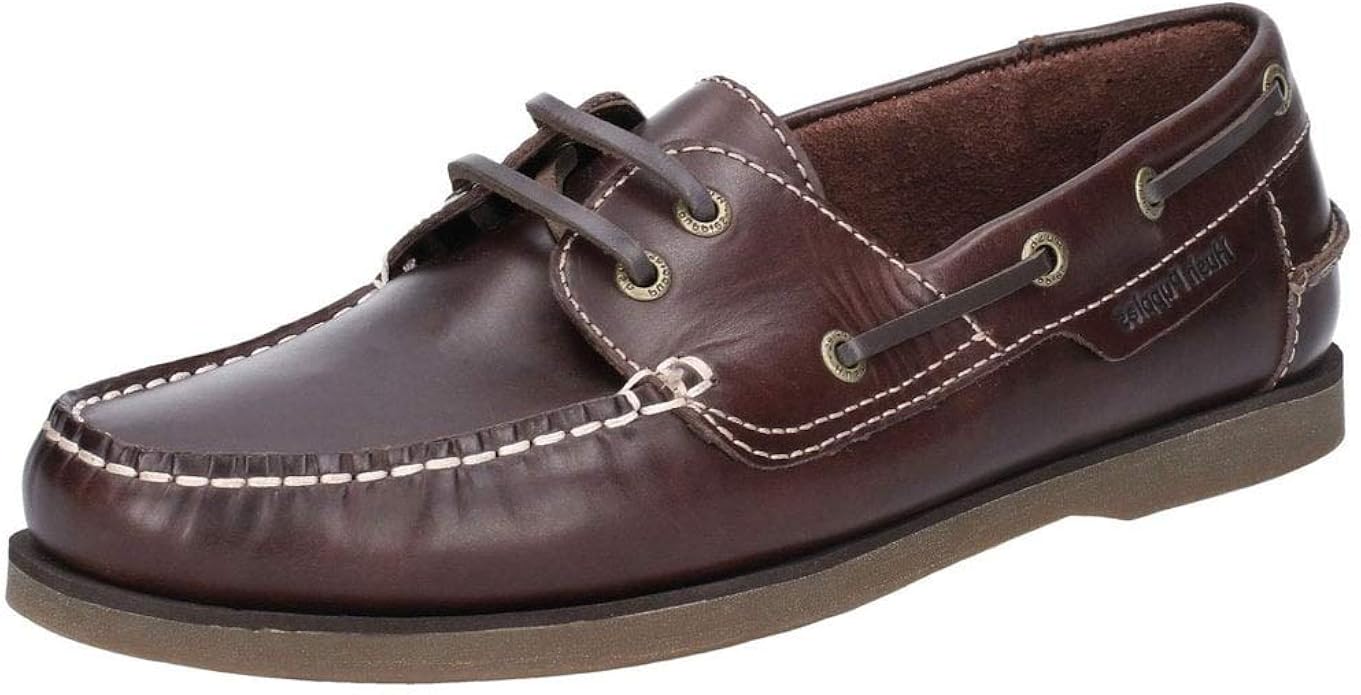 Hush Puppies Men's Henry Boat Shoes, Brown (Brown), 10 UK (45 EU