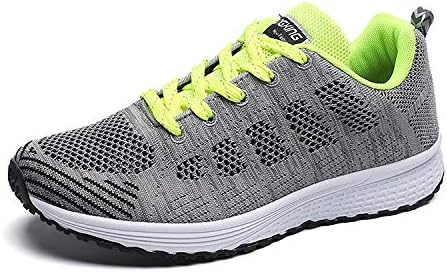 QZBAOSHU Men Women Lightweight Walking Shoes Sneakers (Size Small, Recommend one Size Larger to Choose)
