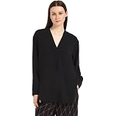 Calvin Klein Jeans Women's Relaxed V Neck Blouse